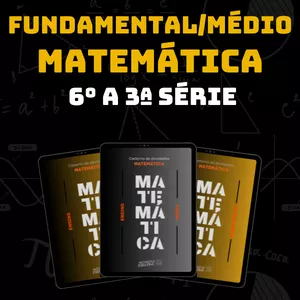 Imagem de capa para o Curso online [MATEMÁTICA] - PACOTE COMPLETO