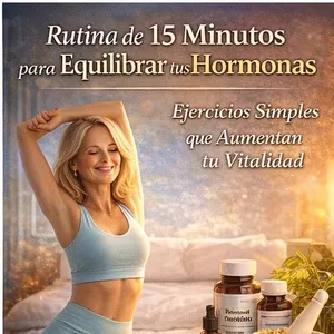 Imagen de portada para Ebook Rutina De 15 Minutos Para Equilibrar Tus Hormonas 