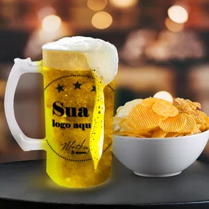 Cover image for Online course MOCKUP | Caneca de Chopp de Vidro Jateado - Photoshop