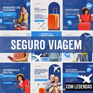 Imagem de capa para o Curso online CANVA PACK SEGURO VIAGEM