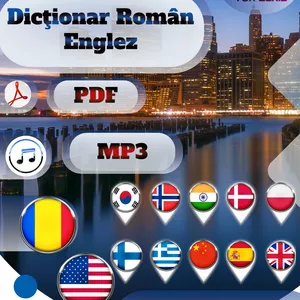 Cover image for Ebook ROMANIAN ENGLISH DICTIONARY PDF MP3 VOX LEXIS