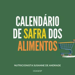 Imagem de capa para o Ebook Calendário de Safra dos Alimentos
