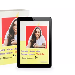 Imagem de capa para o Ebook Tutorial Canal Ideal - TRUQUES PARA O YOUTUBE