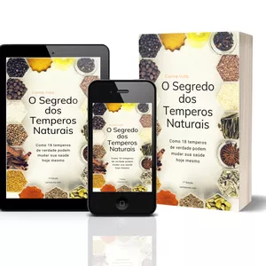 Imagem de O Segredo dos Temperos Naturais criado por Carina Votà na hotmart