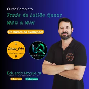 Imagem do curso Curso Trade de Leilão Quant - WDO & WIN - Do Básico ao Avançado
