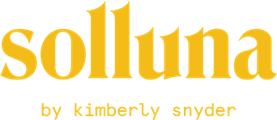 Solluna by Kimberly Snyder  logo