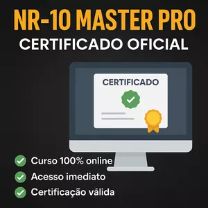 Imagem do curso NR-10 Master Pro – Certificado Oficial 