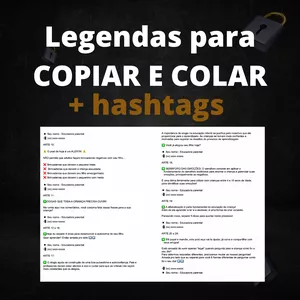 Imagem de capa para o Ebook LEGENDAS CANVA SALÃO DE BELEZA
