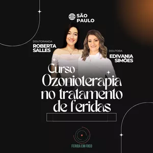 Imagem de capa para o Curso online Curso Ozonioterapia no Tratamento de Feridas - São Paulo 2025