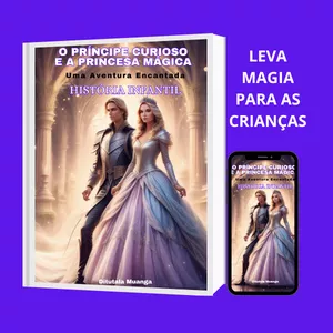 Imagem de capa para o Ebook O Príncipe Curioso e a Princesa Mágica