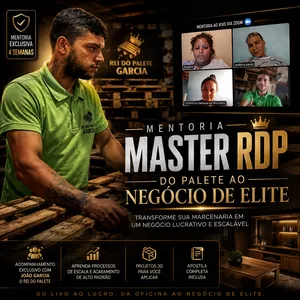 Imagem de Mentoria Master RDPG - Do Palete ao Negócio de Elite criado por Rei do Palete Garcia na hotmart