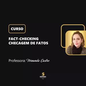 Imagem de capa para o Curso online Curso Fact-Checking: Checagem de Fatos