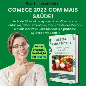 Imagem de capa para o Ebook Bebidas Terapêuticas - Preparações Herbais Ayurvedicas 