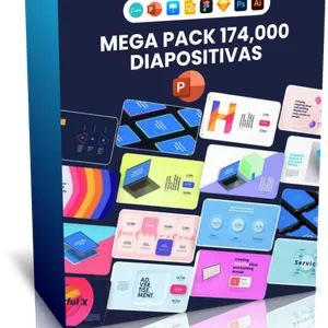 Imagen de portada para Ebook Mega Pack 174,000 Diapositivas