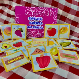 Imagem de capa para o Ebook Envelope Surpresa Das Frutas