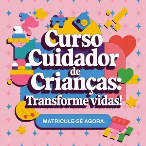 Imagem de Curso Cuidador de Crianças: Transforme Vidas!👶💖  criado por Lucas na hotmart