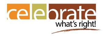 Celebrate What's Right logo