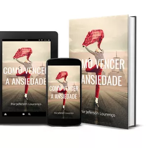 Imagem de capa para o Ebook COMO VENCER A ANSIEDADE