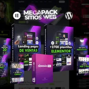 Imagen de portada para Curso online Pack de Plantillas y Recursos para Elementor (WordPress)