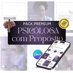 Imagem de capa para o Curso online Psicóloga Com Propósito - Pack Premium