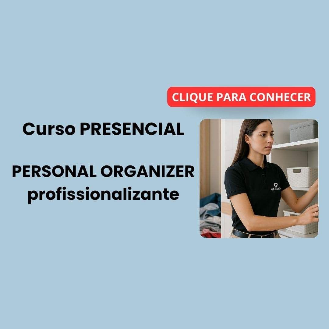 Curso de Personal Organizer - presencial em salvador
