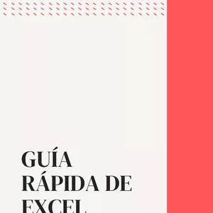 Imagen de portada para Ebook GUÍA RÁPIDA DE EXCEL: 50 COMANDOS ESCENCIALES PARA EMPEZAR