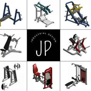 Imagen de portada para Ebook MANUFACTURING DRAWINGS FOR GYM MACHINES