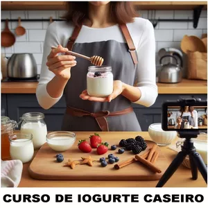 Curso Curso Online de Iogurtes Caseiros
