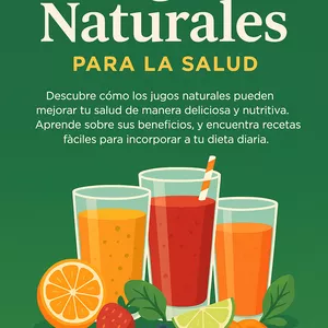Imagen de portada para Ebook “Jugos Vitales: Guía y Recetas para Transformar tu Salud”