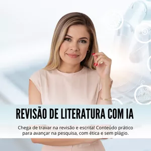 Imagem de capa para o Curso online Revisão de Literatura com Inteligência Artificial