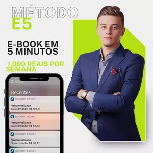 Curso Metódo E5 - Ganhe mais de 1 mil reais com e-book