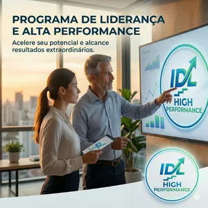 Imagem do curso MENTORIA IDL HIGH PERFORMANCE:  PARE DE PERDER SEUS MELHORES TALENTOS E MULTIPLIQUE SEUS RESULTADOS HOJE.