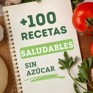 Imagen de portada para Ebook +100 RECETAS SALUDABLES SIN AZÚCAR
