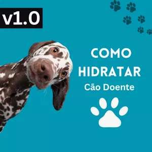 Imagem de capa para o Ebook Como Hidratar Cão Doente