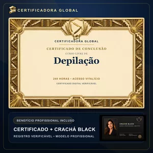 Imagem do curso 🔥 BOLSA 100% [APLICADA] - [MATRÍCULA] CURSO DE FORMAÇÃO EM DEPILAÇÃO - ACESSO VITALÍCIO - CRACHÁ BLACK + REGISTRO - CASHBACK R$ 25 - BÔNUS APOSTILA EXTRA - CG