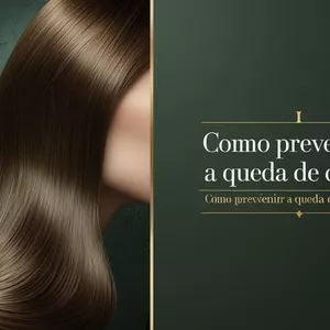 Imagem de capa para o Ebook  Como Evitar e Tratar a Queda de Cabelo - Guia Completo para Mulheres