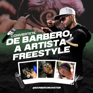 Imagen de portada para Curso online De Barbero, a Artista FreeStyle