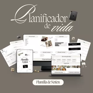 Imagen de portada para Curso online Plantilla de Notion: Mi tablero de vida