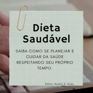 Imagem de capa para o Ebook Dieta Saudável 