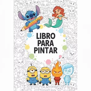 Imagen de portada para Ebook MI LIBRO DIGITAL DE MAS 200 DISEÑOS PARA PINTAR