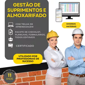 Imagem de capa para o Curso online Gestão de Compras e Almoxarifado