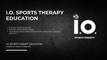 IO Sports Therapy Education logo