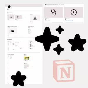 Imagem de capa para o Curso online Hub - Template automatizado para Notion