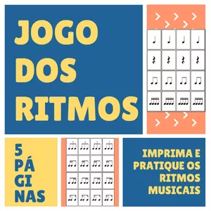 Imagem de capa para o Ebook Jogo dos Ritmos