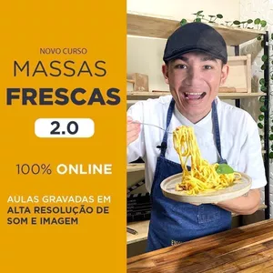 Imagem de capa para o Curso online Curso de Massas Frescas 