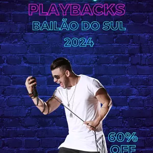 Imagem de capa para o Curso online  BAILÃO DO SUL 2024 (Playbacks para baile)
