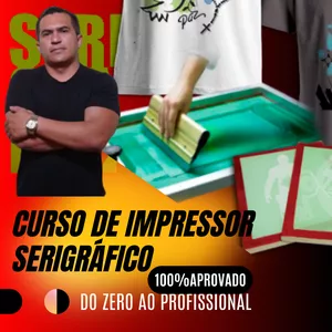 Imagem de CURSO DE IMPRESSOR SERIGRÁFICO criado por jhyonathan silva na hotmart