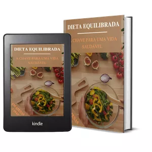 Imagem de capa para o Ebook DIETA EQUILIBRADA - A chave para uma vida saudável