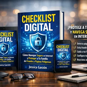 Imagen de portada para Ebook Cómo Navegar Seguro en Internet y Proteger a Tu Familia de Fraudes y Páginas Peligrosas