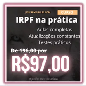 Imagem de capa para o Curso online IRPF na prática